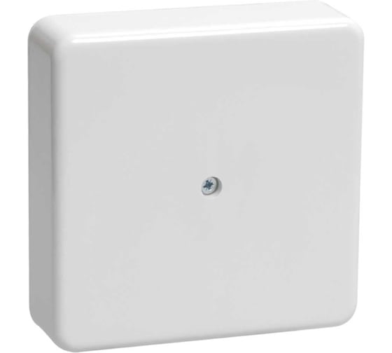 Распаечная коробка IEK 50x50x20, КМ41206-01, белая, ИЭК UKO10-050-050-020-K01