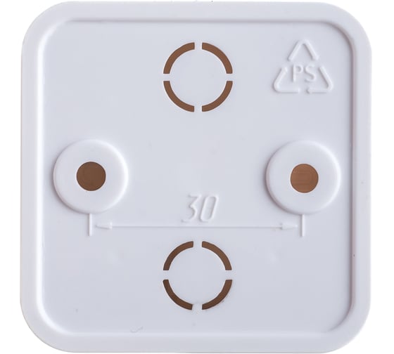 Распаечная коробка IEK 50x50x20, КМ41206-01, белая, ИЭК UKO10-050-050-020-K01