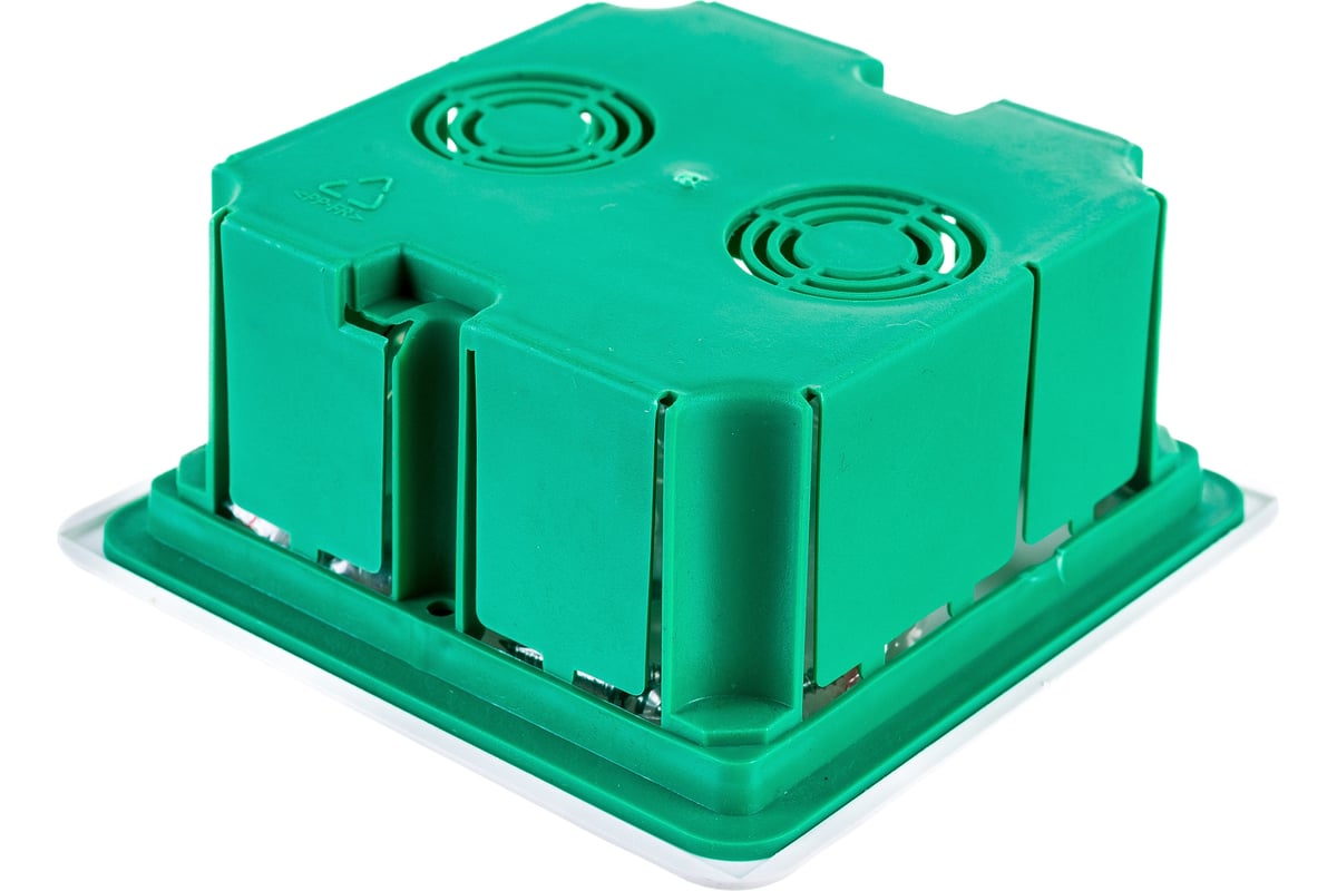 Распаечная коробка IEK 92x92x45, КМ41021, металлические лапки, с ...