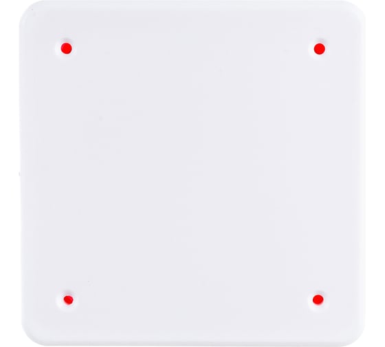 Распаечная коробка IEK 92x92x45, КМ41022, пластиковые лапки, с крышкой, ИЭК UKG11-092-092-045-P