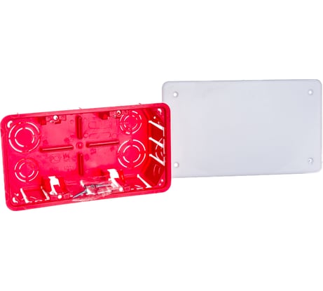 Распаечная коробка IEK, 172x96x45, скрытая, КМ41006, ИЭК UKT11-172-096-045