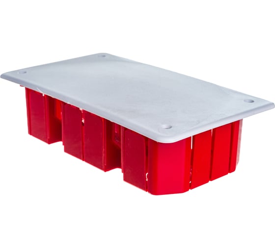 Распаечная коробка IEK, 172x96x45, скрытая, КМ41006, ИЭК UKT11-172-096-045