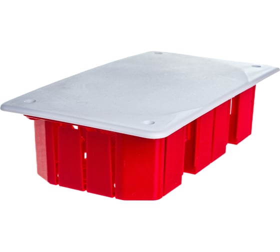 Распаечная коробка IEK, 172x96x45, скрытая, КМ41006, ИЭК UKT11-172-096-045