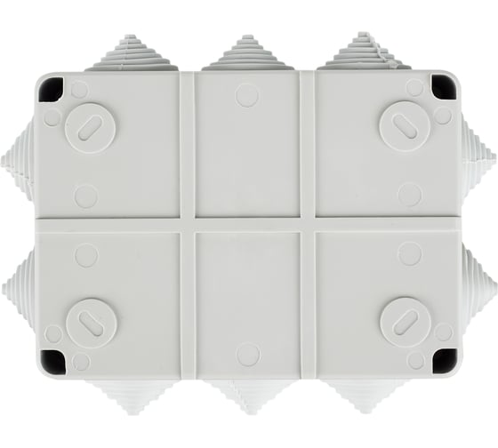 Распаечная коробка IEK, 150x110x070, IP55, КМ41242, ИЭК, белая UKO10-150-110-070-K41-55