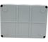 Распаечная коробка IEK, 190x140x70, IP55, КМ41244,10 гермовводов, ИЭК UKO11-190-140-070-K41-55 5