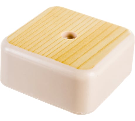 Распаечная коробка IEK открытой проводки, 50x50x20, IP20, сосна, КМ41206-04, ИЭК UKO10-050-050-020-K34