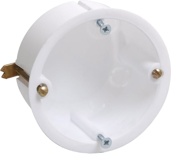 Установочная коробка IEK, 65x40 мм, ГИПРОК, КМ40021, ИЭК, UKG10-065-040-000-M