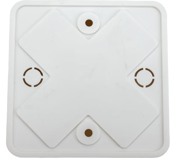 Коробка IEK, распаечная, ОП 75x75x20 мм, IP20, КМ41212-01, ИЭК, UKO10-075-075-020-K01