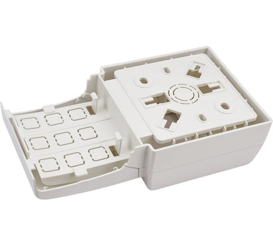 Коробка IEK, установочная, 1-местная, КМУПО, CKK11D-U-080-020-K01