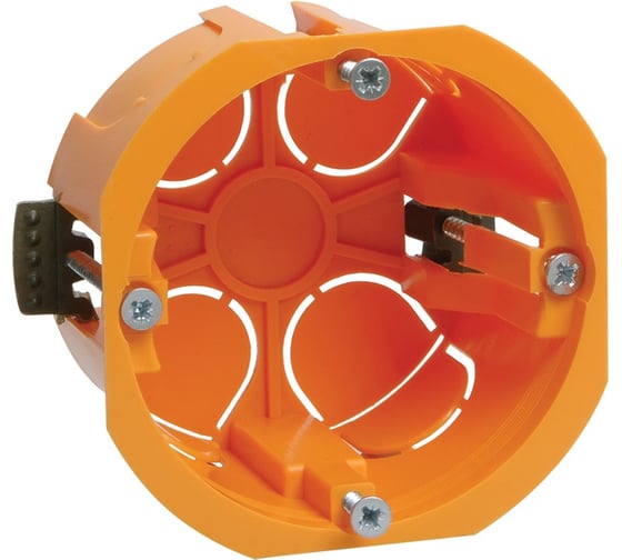 Коробка IEK, установочная, CП d65x46 мм, для г/к, IP20, КМ40022, ИЭК, UKG10-065-040-000-P 1