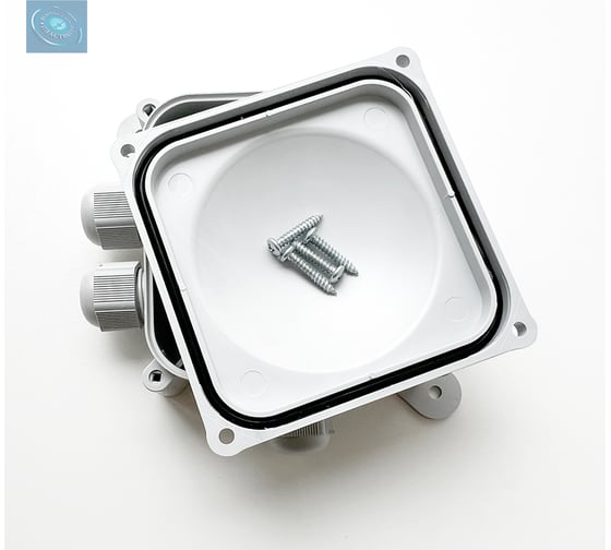 Монтажная коробка Plasticglas IP66/IP68 с гермовводами 3хPG9 КМ767635-00-03-08-00