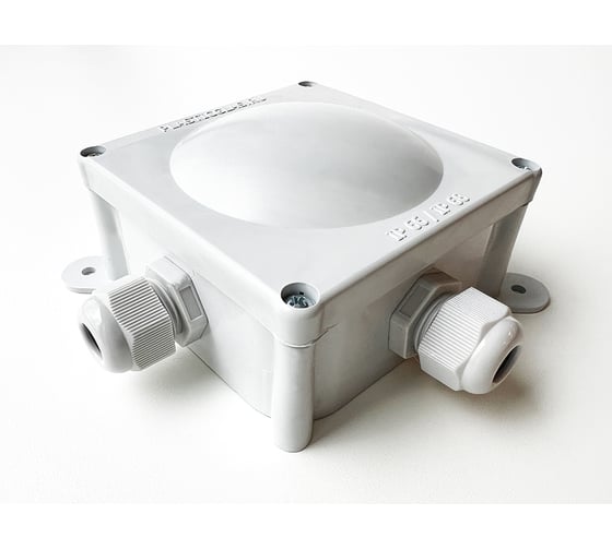 Монтажная коробка Plasticglas IP66/IP68 с гермовводами 4хPG9 КМ767635-03-03-03-03