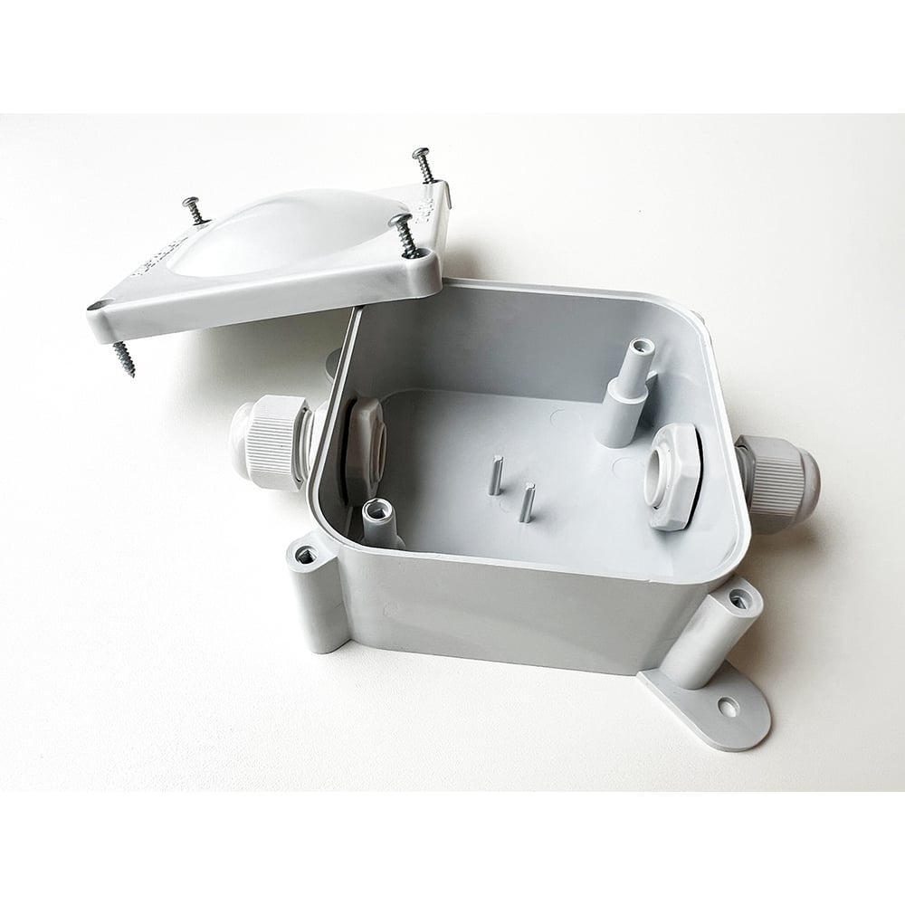 Монтажная коробка Plasticglas IP66/IP68 с гермовводами 2хPG9 КМ767635 ...