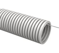 Труба IEK гибкая, 32мм, с/п, серая, 10м, ИЭК CTG20-32-K41-010I