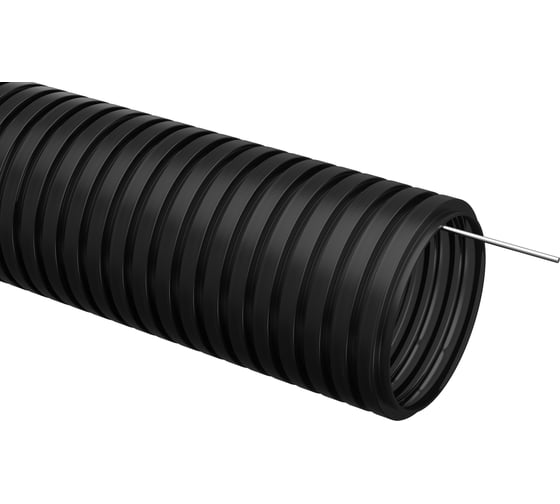 Труба IEK ПНД, гофрированная, с зондом, d50 мм, упаковка 15 м, ИЭК CTG20-50-K02-015-1 1