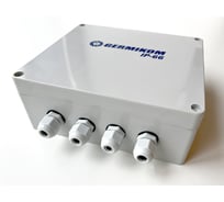 Монтажная коробка с гермовводами GERMIKOM под кабель 3-6.5мм Germikom IP66 4xPG7