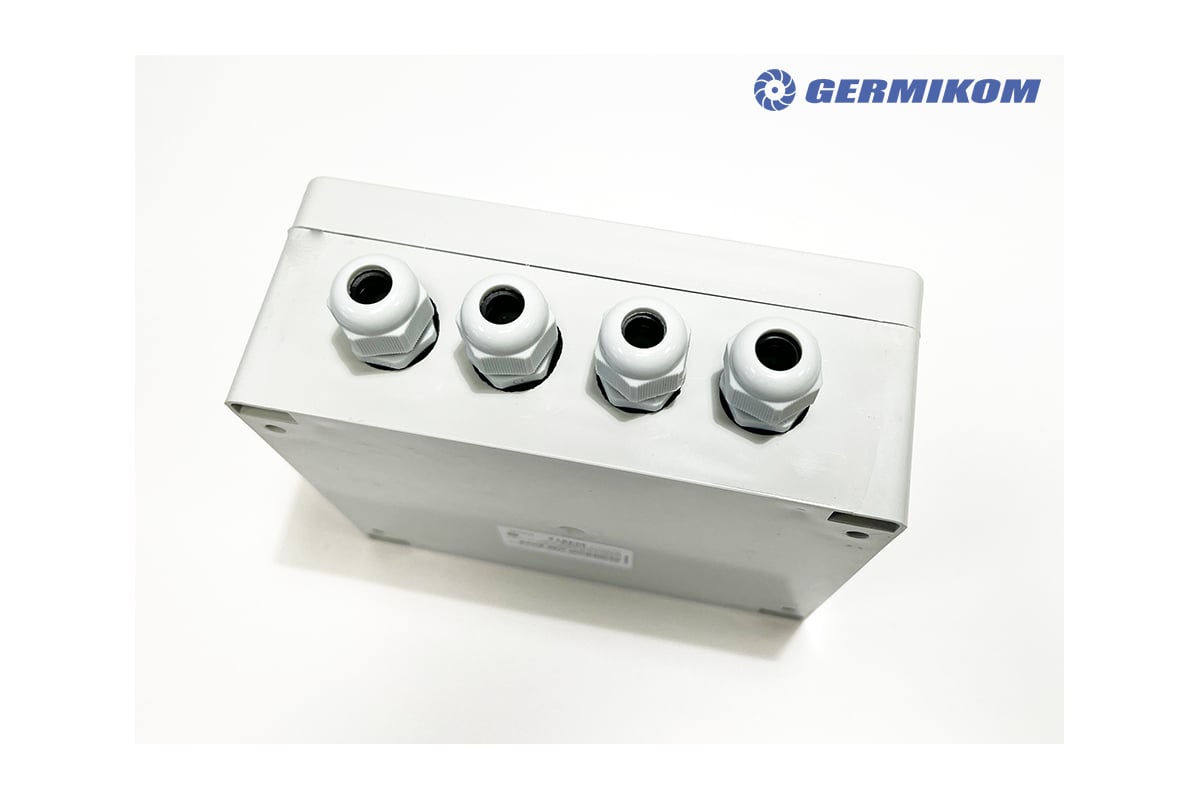 Монтажная коробка с гермовводами GERMIKOM под кабель 4-8мм Germikom ...