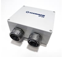 Монтажная коробка с гермовводами GERMIKOM под металлорукав 25мм Germikom IP66 PRO Metal