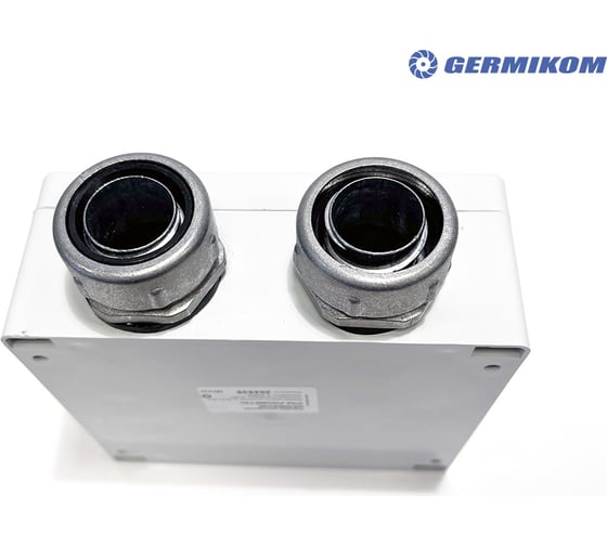 Монтажная коробка с гермовводами GERMIKOM под металлорукав 25мм Germikom IP66 PRO Metal