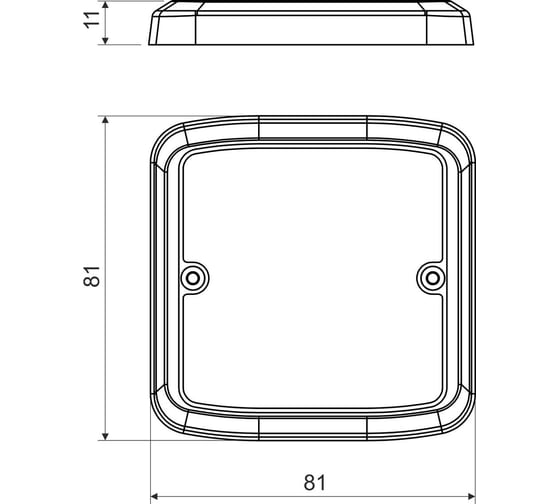 Крышка коробки KOPOS LK... T - VLK 80 / T (FA) VLK 80/T_FA