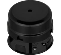 Распаячная коробка TDM ELECTRIC D90x43 мм, инд. штрихкод, черная «Виви» SQ1820-1229