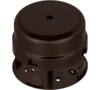 Распаячная коробка TDM ELECTRIC D90x43 мм, инд. штрихкод, коричневая «Виви» SQ1820-1429