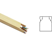 Кабель-канал NEXEL ПВХ 3D 12x12 сосна 10.01.002.001