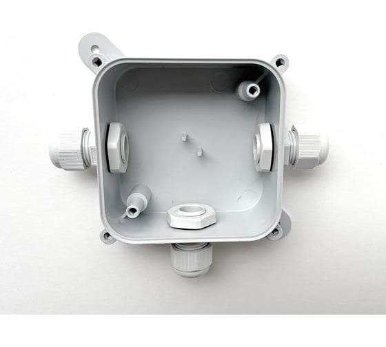Монтажная коробка Plasticglas IP66/IP68 с гермовводами PG9x3 КМ767635-00-03-03-03