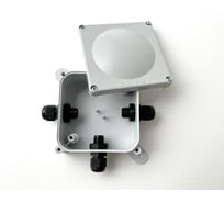 Монтажная коробка Plasticglas IP66/IP68 с гермовводами PG7x3 КМ767635-00-04-04-04