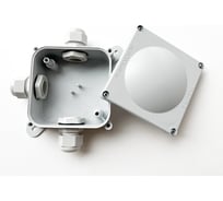 Монтажная коробка Plasticglas IP66/IP68 с гермовводами PG11x3 КМ767635-00-02-02-02