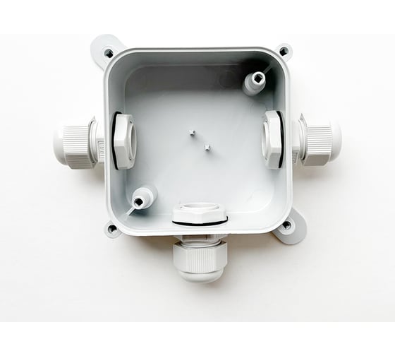 Монтажная коробка Plasticglas IP66/IP68 с гермовводами PG11x3 КМ767635-00-02-02-02