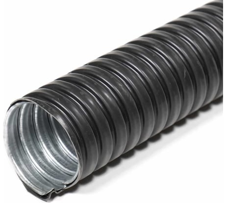 Металлорукав в ПВХ изоляции ГОФРОМАТИК МРПИ НГ 18 50 м/уп. черный zeta42230