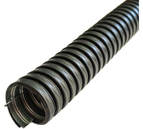 Металлорукав в ПВХ изоляции ГОФРОМАТИК МРПИ НГ 12 50 м/уп. черный zeta42234
