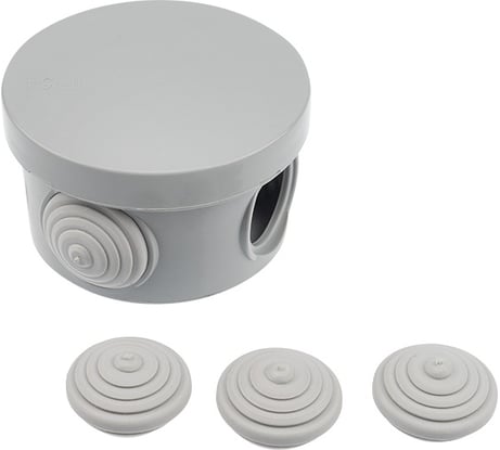 Коробка распаячная ОУ, REXANT d 65х40 мм, IP54 28-3008