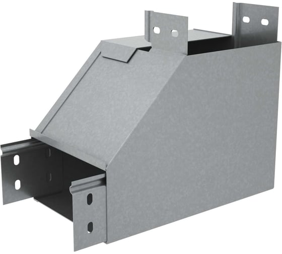 Угол вертикальный внутренний Система КМ R 100x400 мм с разворотом трассы на 90 гр. "ПЛЮС" HD85 PL17658 NLPDplus90-100-400-R HD85 1