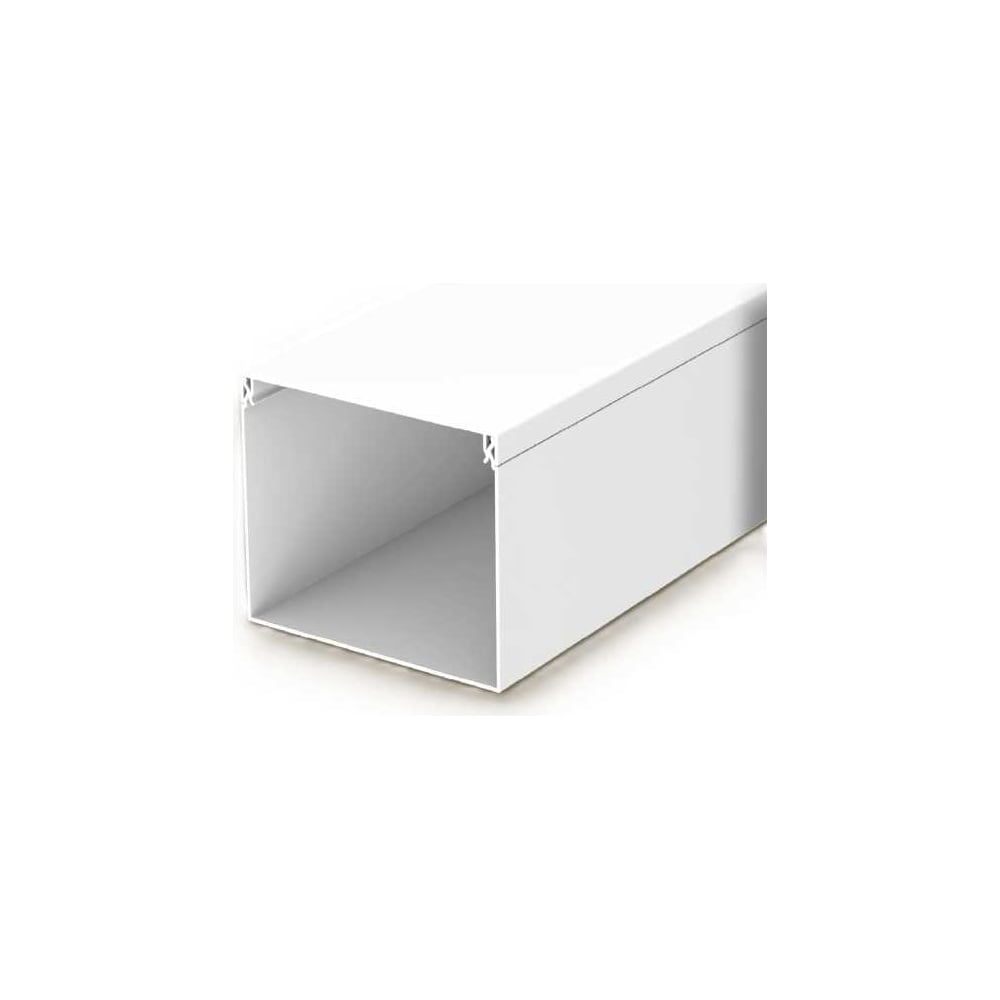 Короб кабельный Ideal 60x60мм 2,0м "Идеал", 001 Белый КК60х60 001 БЕЛ ...
