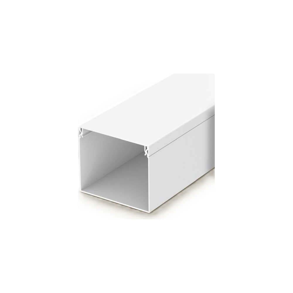 Короб кабельный Ideal 40x40мм 2,0м "Идеал", 001 Белый КК40х40 001 БЕЛ ...