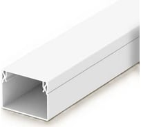 Короб кабельный Ideal 60x24мм 2,0м "Идеал", 001 Белый КК60х24 001 БЕЛ