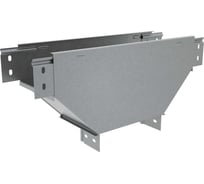 Т-ответвитель переходник Система КМ 80x100-600 мм верт. c разворотом трассы на 90 гр. "ПЛЮС" (нижняя часть больше исходной) HD85 PL18362 TDPVplus90-80-100-600 HD85