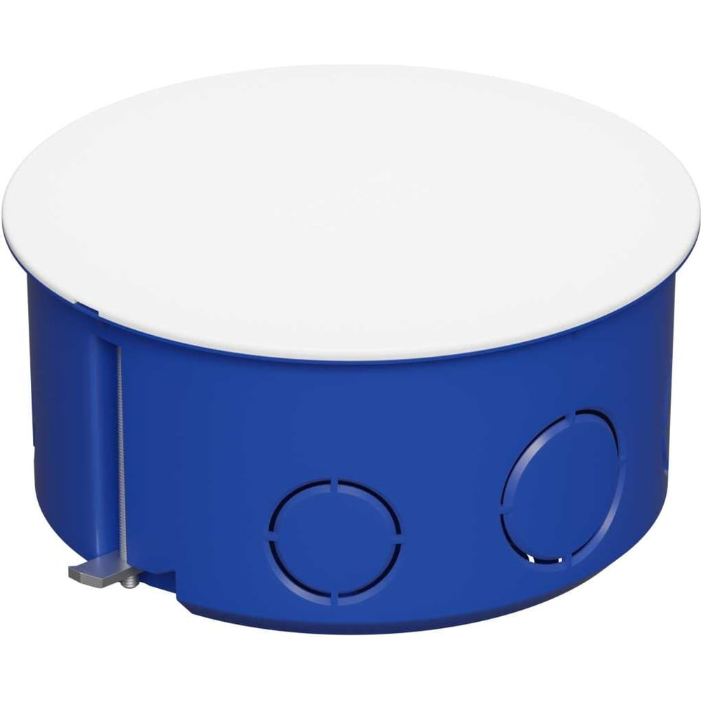 Коробка распределительная с крышкой Экопласт для г/к D100x50мм с ...