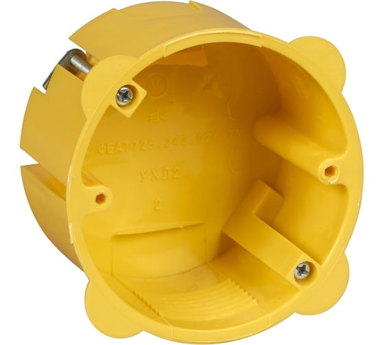 Монтажная коробка Systeme Electric 2-У1 78x45 SchE II-U-1 II-У.1 1