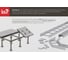 Лоток лестничный Система КМ 150x800x2,0, L2000 мм, N LO34982 LL150-800-2.0-2000 N 3