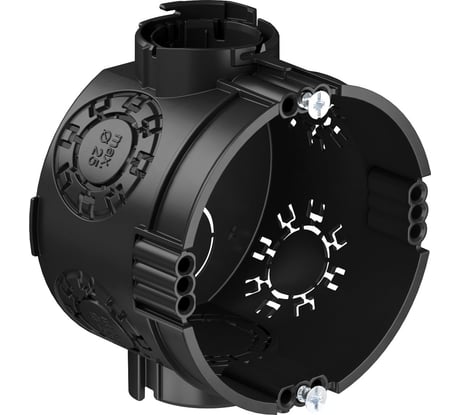 Коробка установочная OBO Bettermann для бетонных стен 60xН46, пластиковые вводы, с винтами (25 шт/уп) 2003701