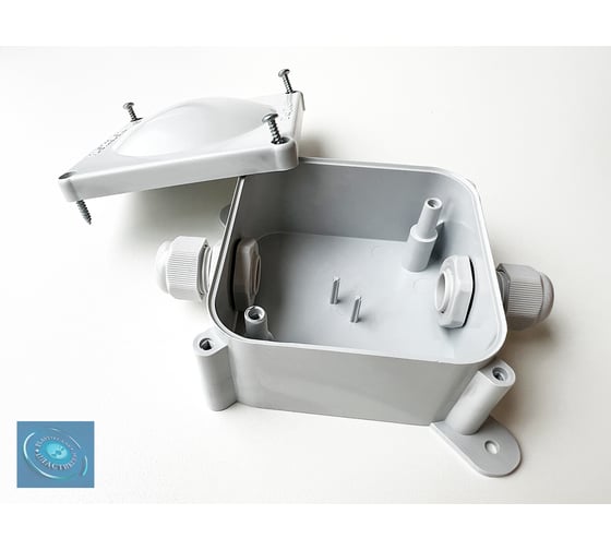 Монтажная коробка Plasticglas IP66/IP68 с гермовводами PG11x2 КМ767635-00-02-00-02