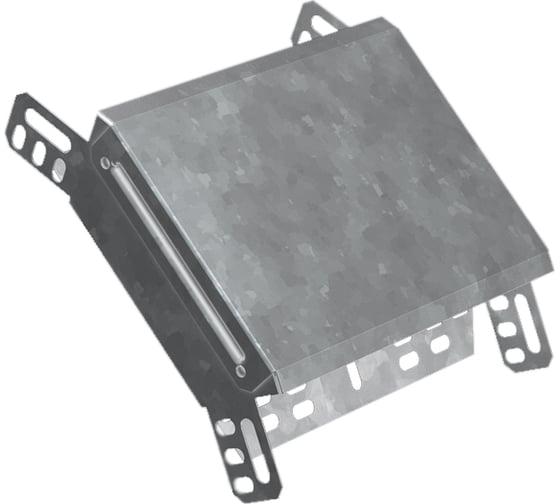 Вертикальный внешний поворот на 45 градусов IEK 80х300 HDZ CLP3N-080-300-M-HDZ 1