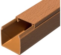 Кабель-канал Промрукав бук 2-й замок в п/э 16х16 2м PR03.0195