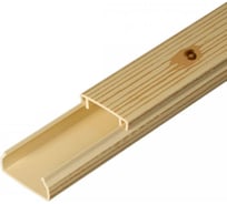 Кабель-канал Промрукав сосна 2-й замок в п/э 20х10 2м PR03.0181