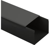 Кабель-канал ЭРА KKB8040 черный 80x40мм, 1 шт - 2м Б0061658