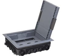 Лючок IEK ONFLOOR 16 модулей KNL-80-16-7012