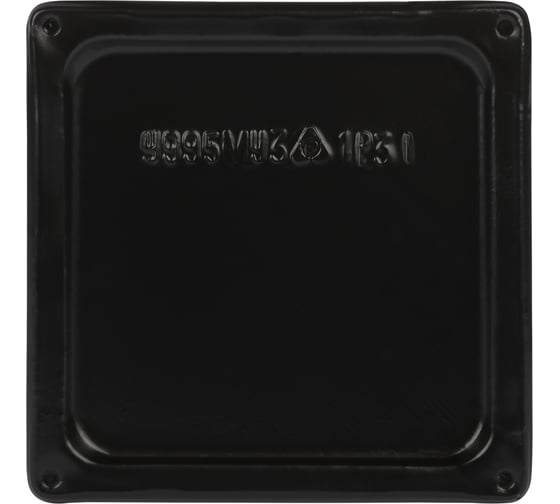Коробка протяжная ЭРА Y99515015010031 металлическая У995 без уплотнителя 150x150x100мм черная IP31 Б0062775